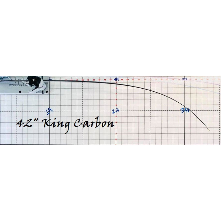 42" King Carbon Medium Heavy Fast Action Ice Rod